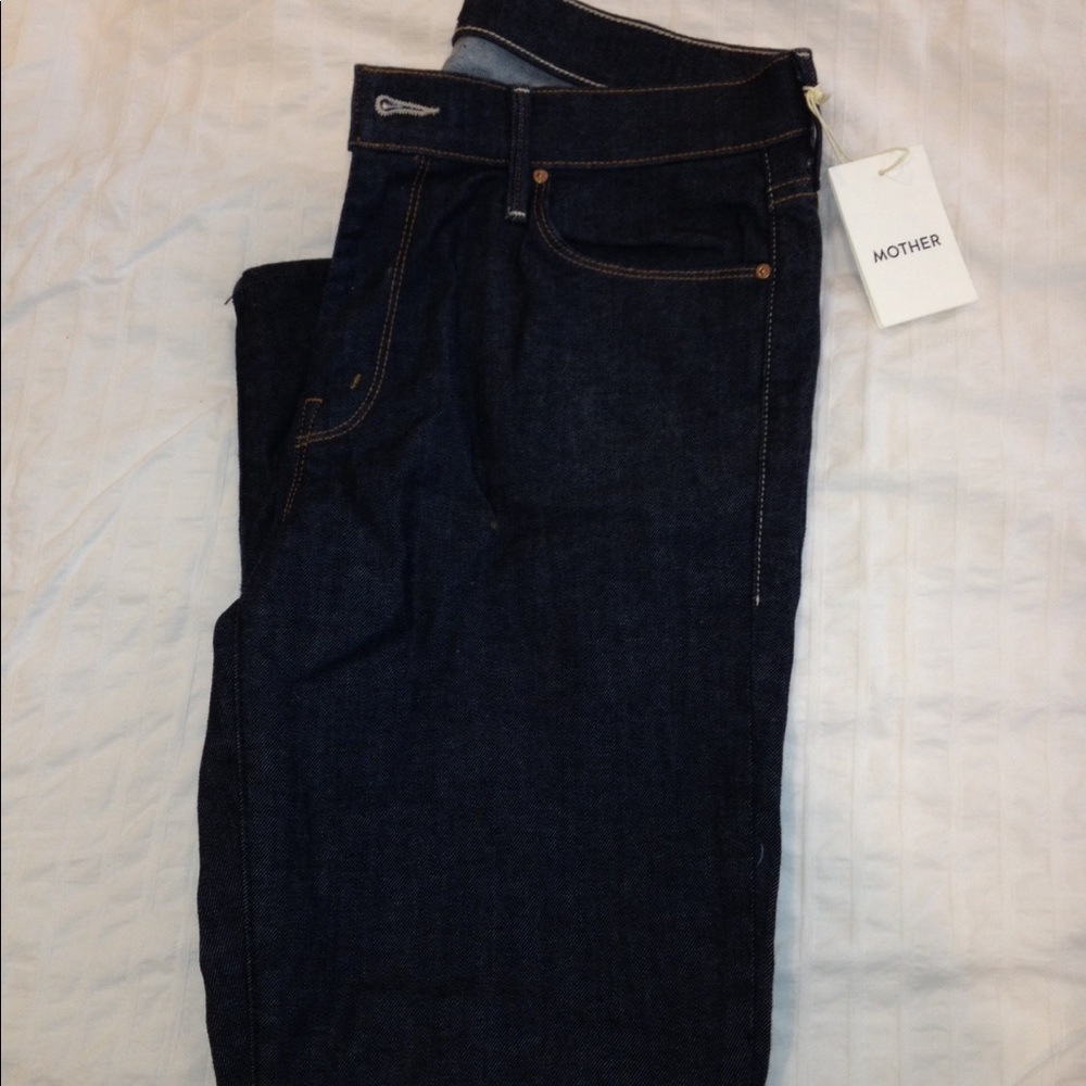 Mother Cropped Denim