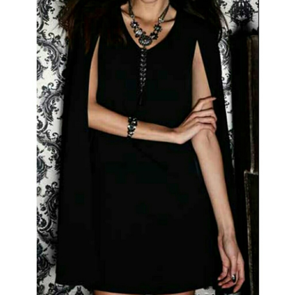 Fly and Fierce Cape Dress