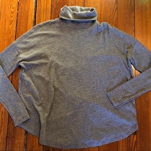AE Aerie Grey Long Sleeve Turtle Neck
