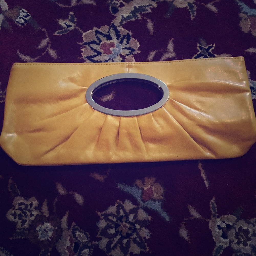 Simple Yellow Clutch