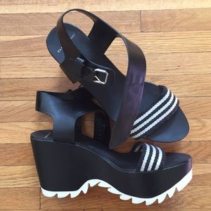 Zara Trafaluc Platform Sandals