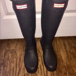 Tall Matte Hunter Boots