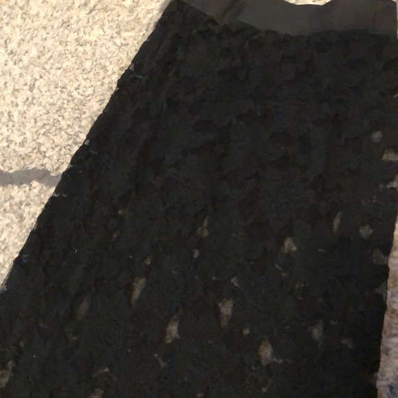 Free People black lace skirt - Picture 2 of 5