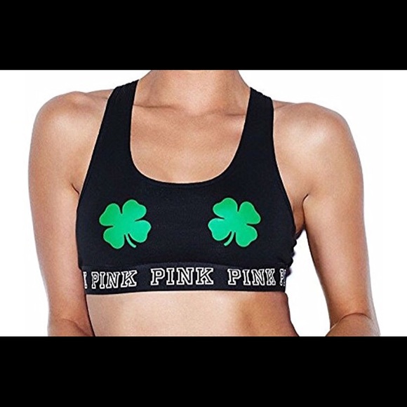 Adorable NWT Pink sport’s bra! 🍀 - Picture 2 of 5