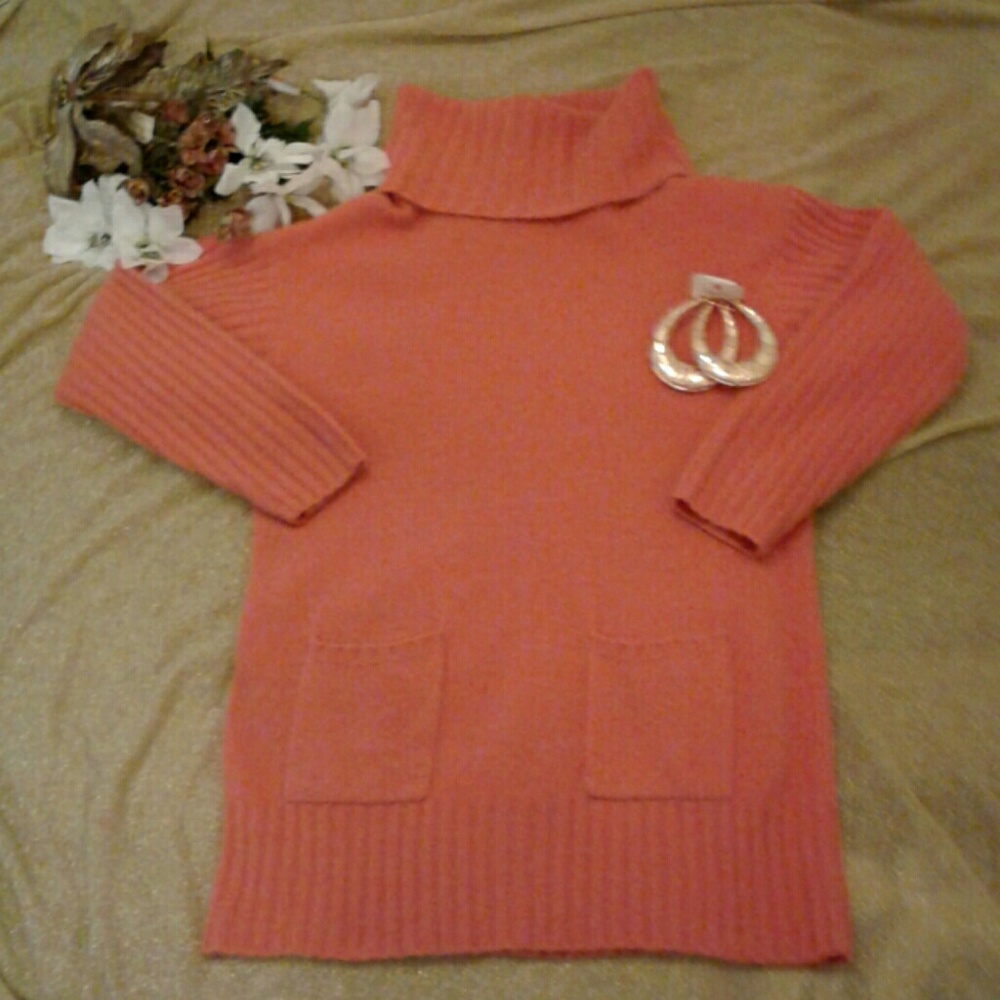 ST MICHAEL  TURTLENECK TUNIC SWEATER