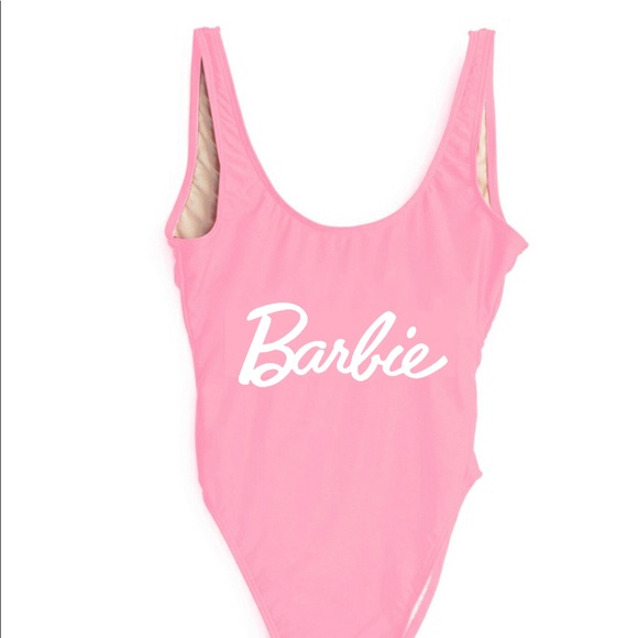 pink barbie one piece