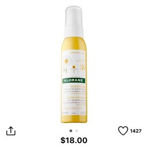 Klorane Sun Lightening Spray