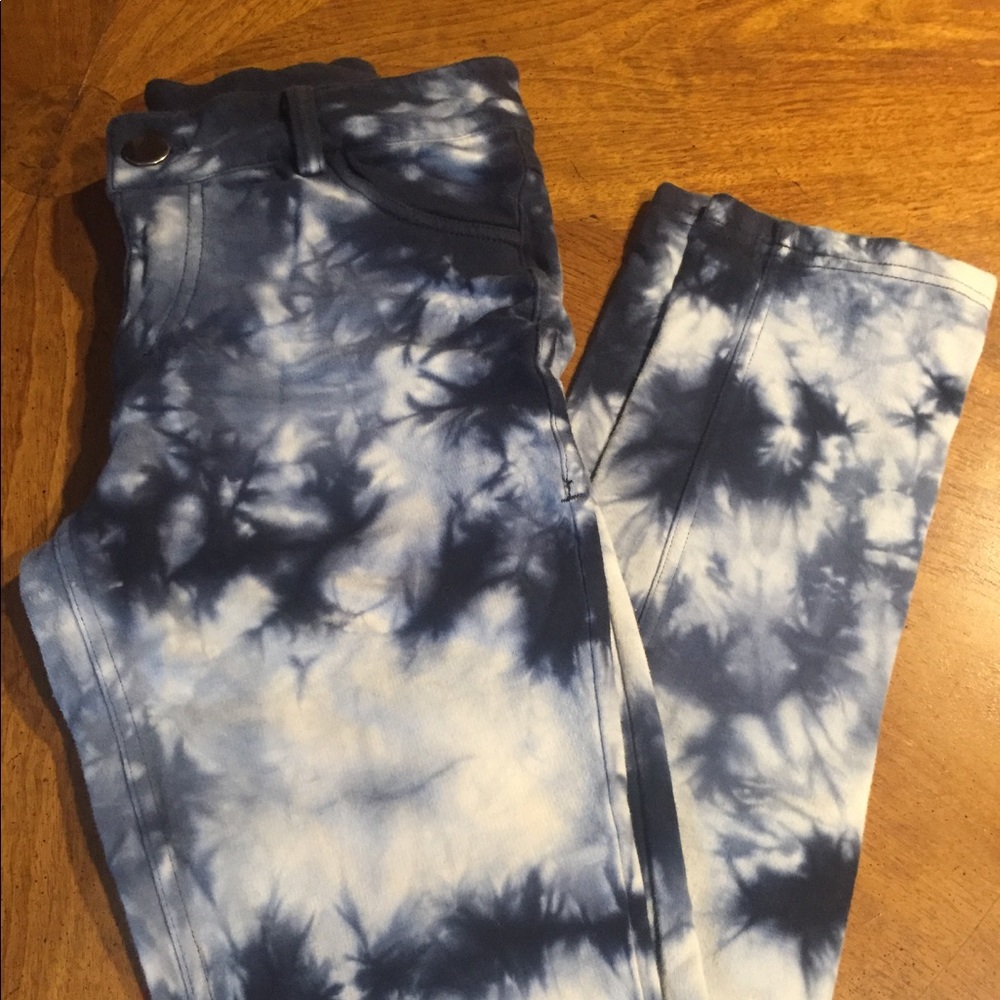 Sky Blue Romeo & Juliet Couture Tie Dye Pants