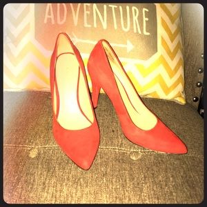 Red Ninewest heels