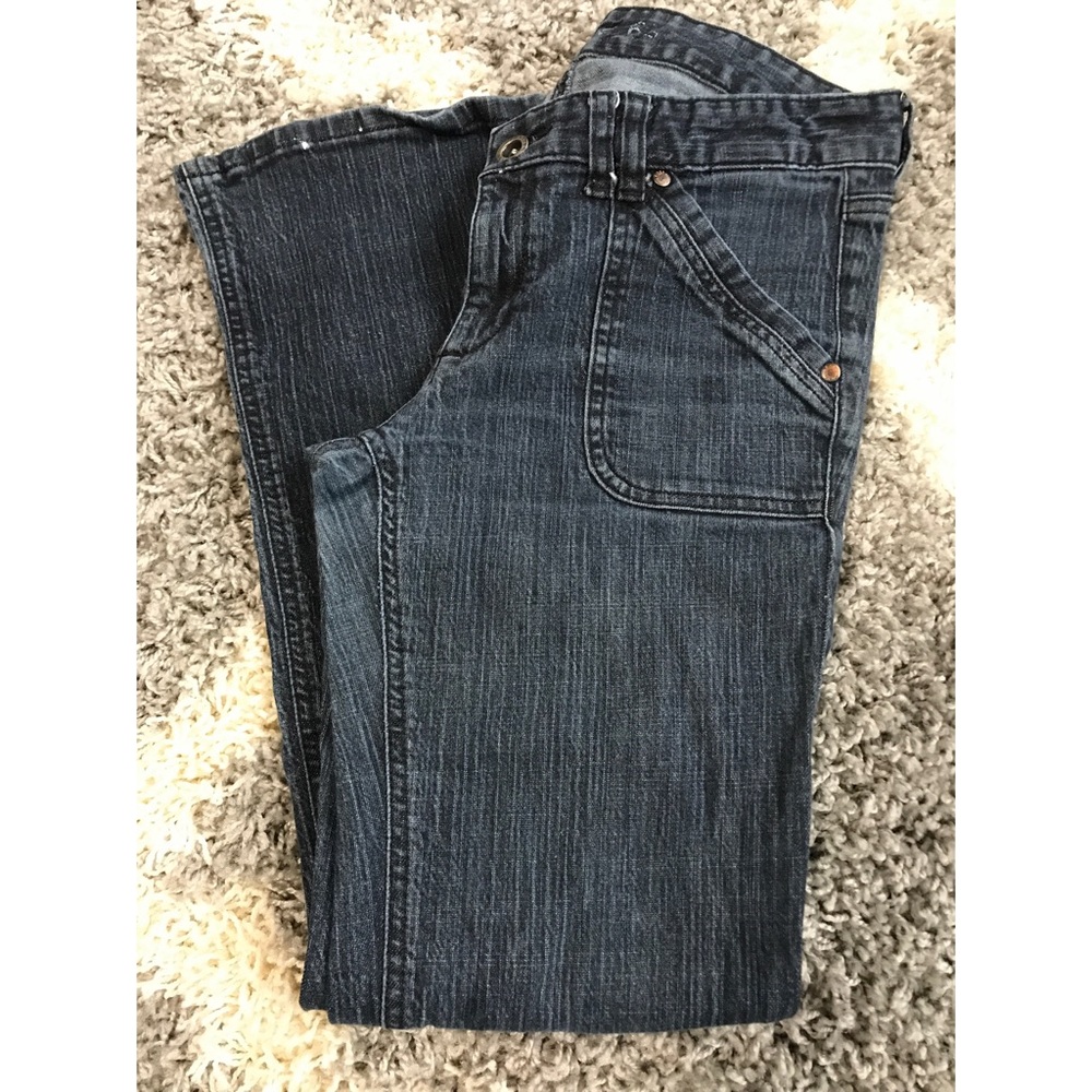 Tommy Hilfiger dark wash boot cut jeans