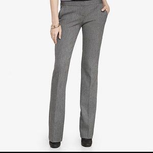 Express Light Tweed Slim Flare