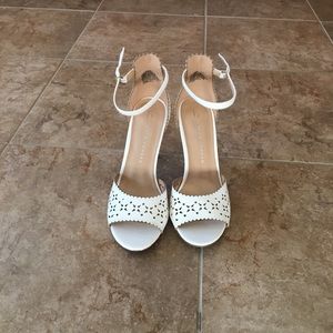 Lauren Conrad white heels