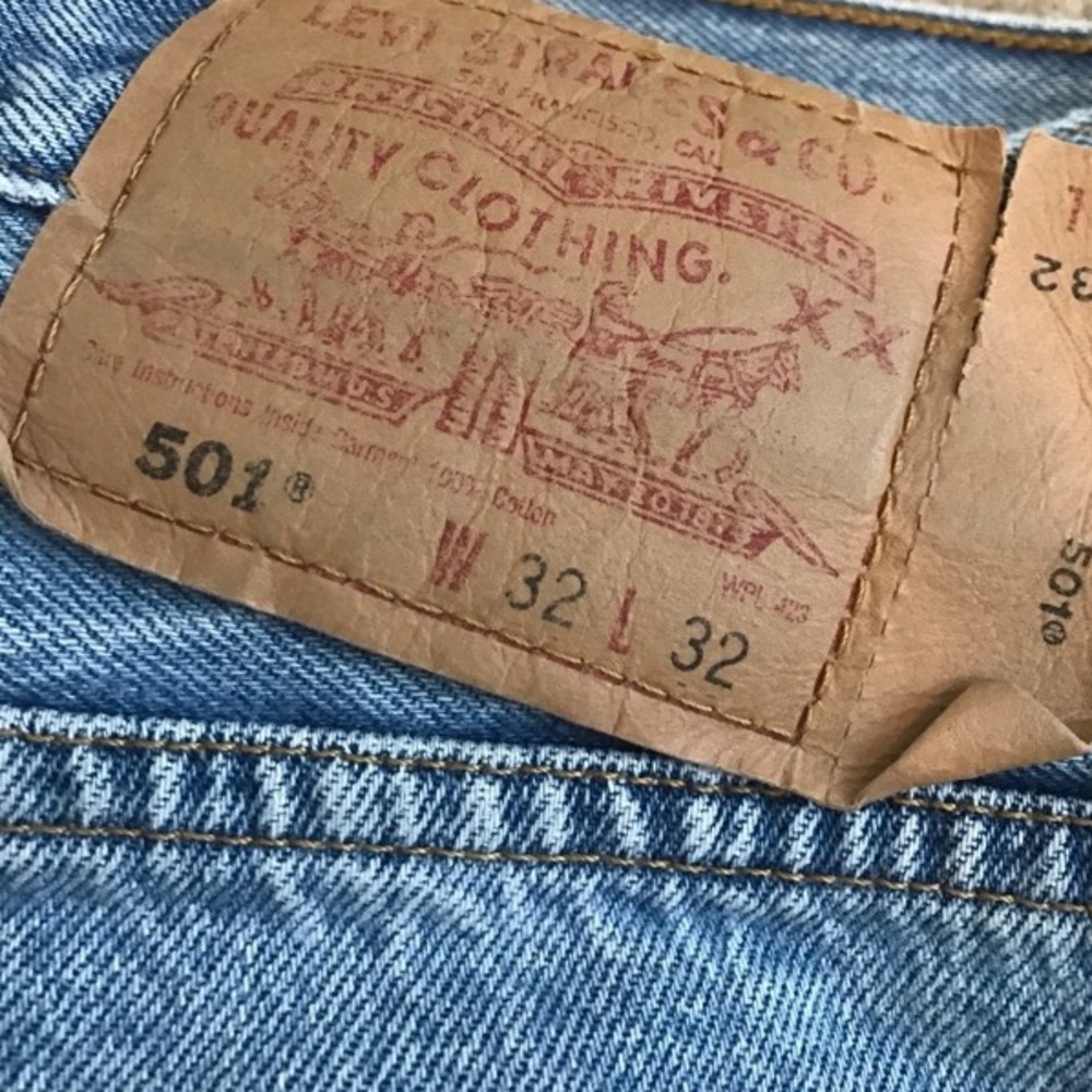 Vintage 501 Levi's straight leg Button fly