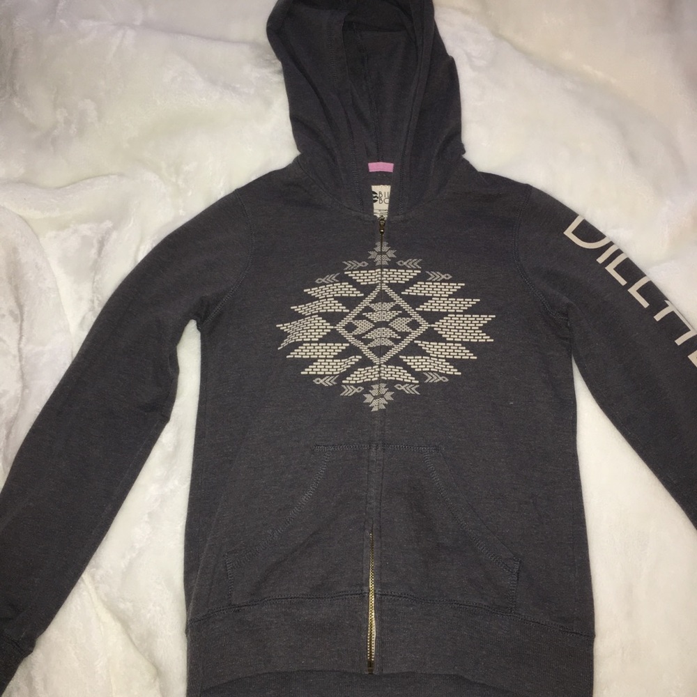 Grey billabong jacket