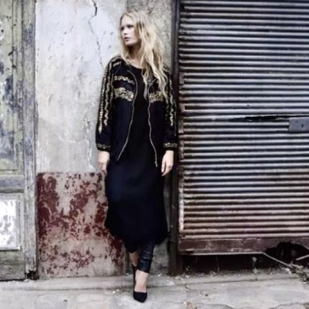 RESERVED ✨Mes Demoiselles Metal Embellished Jacket