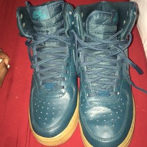 Nike Air Force1 Aqua Green