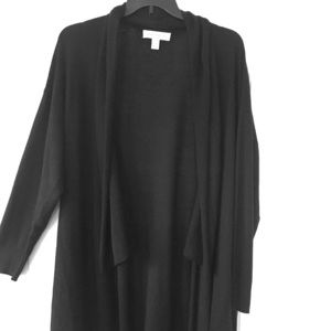 Long Sleeve Open-Front Cardigan