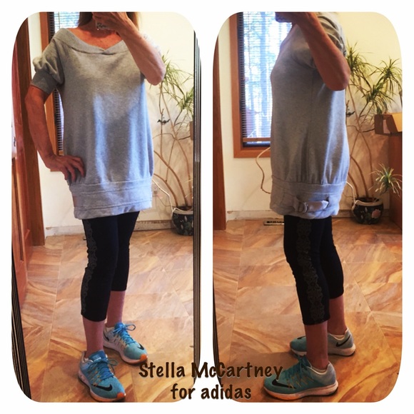 STELLA MCCARTNEY FOR ADIDAS Gray Sweatshirt - Picture 1 of 8