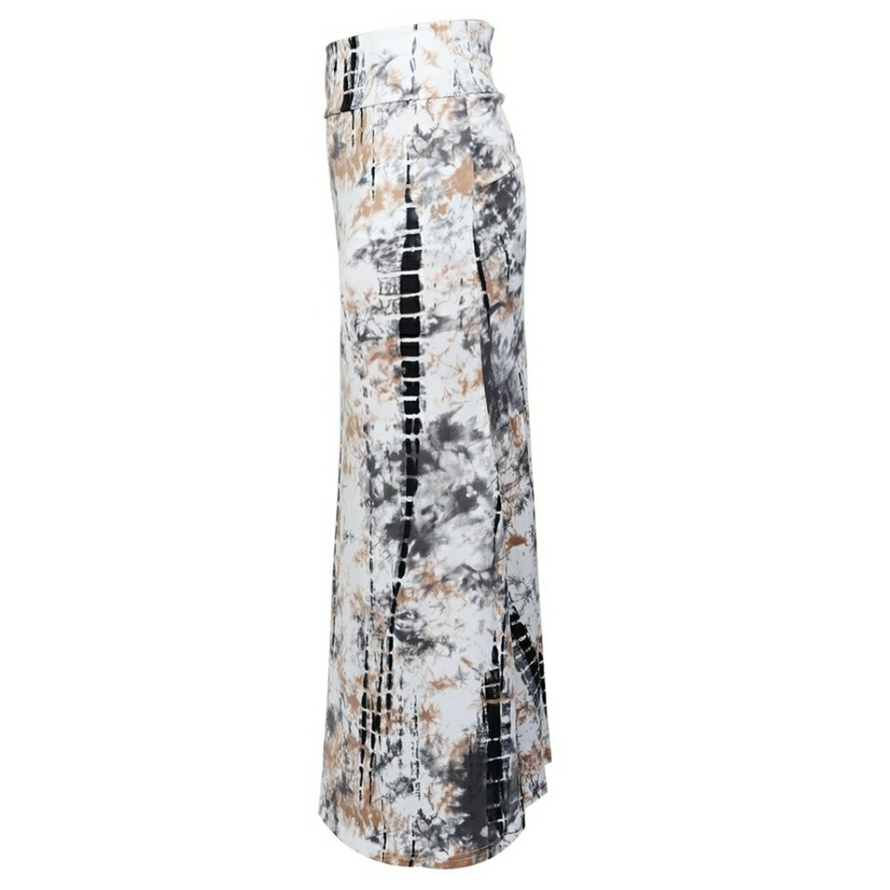 Beautiful Tie Dyed Maxi Skirt - Picture 3 of 4