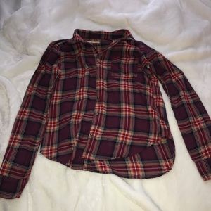 Hollister woman’s flannel