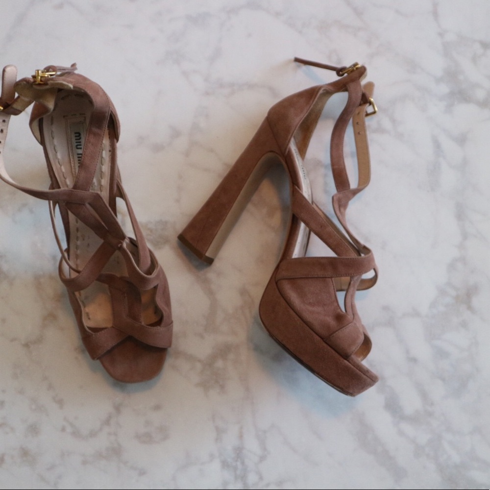 Miu Miu sandal heel