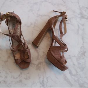 Miu Miu sandal heel
