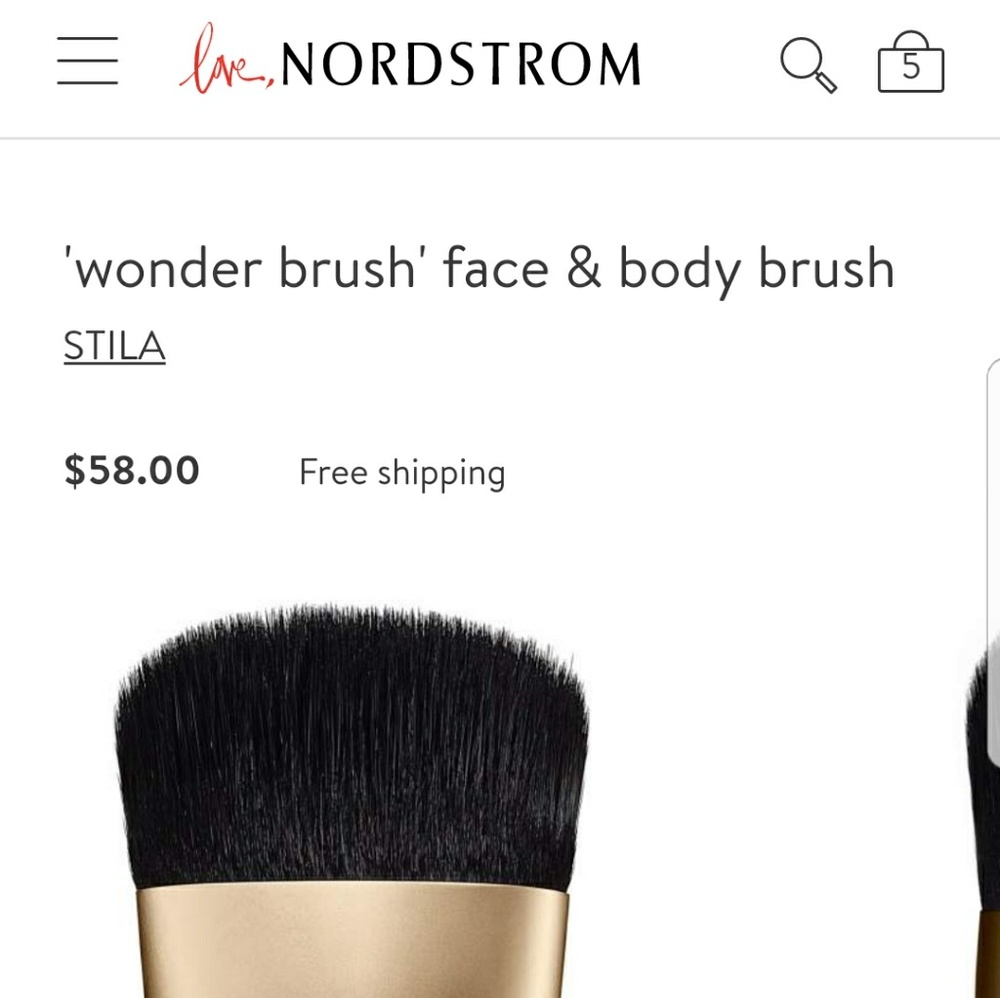 Stila Cosmetics Foundation & Contour Wonder Brush