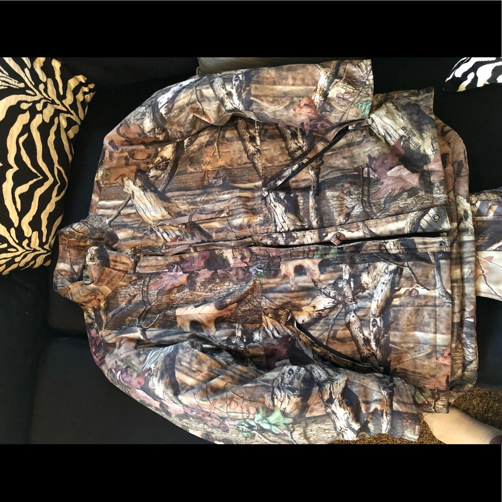 Men’s overalls and jacket camo