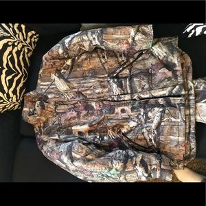 Men’s overalls and jacket camo