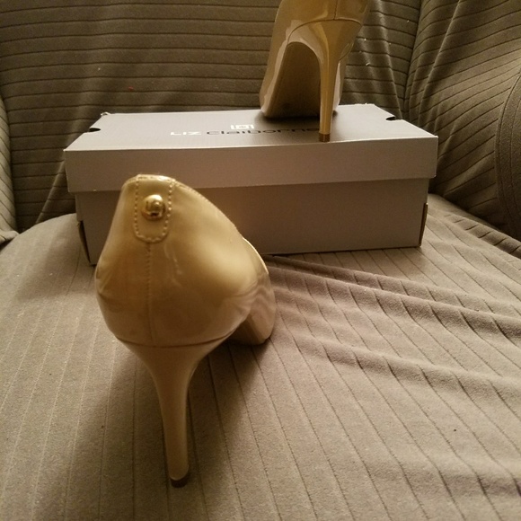 Nude Peep Toe Heel - Picture 4 of 8