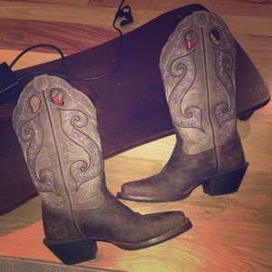 Asena Brown 13 inch tall women’s boot