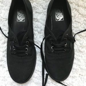 Black Vans Size 8.5