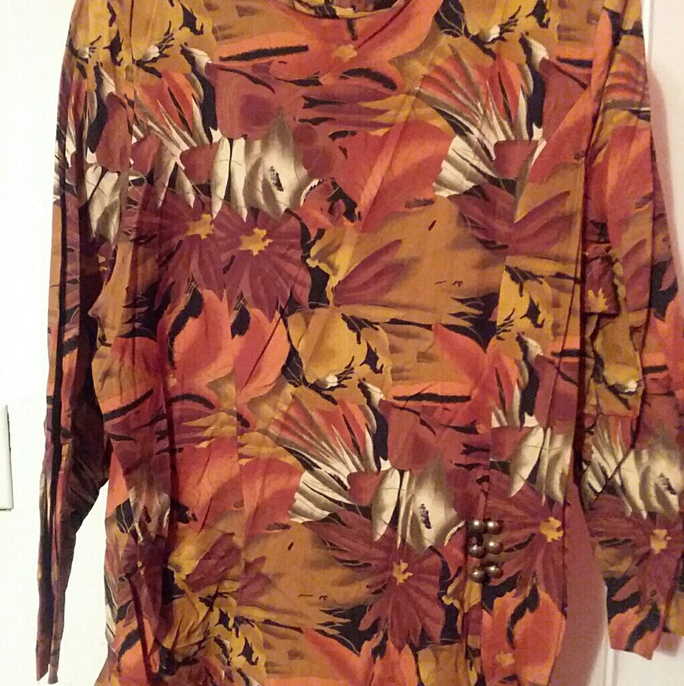 Beautiful Floral Print Blouse