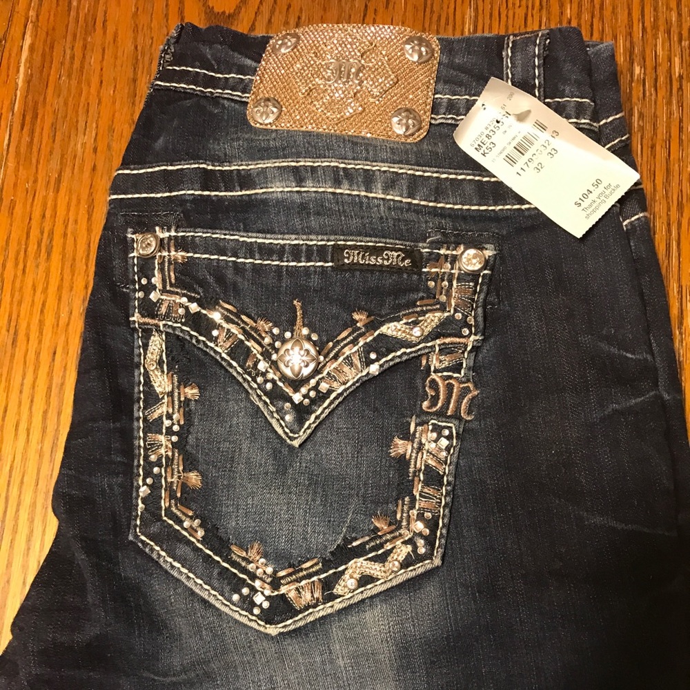 Miss Me Midrise Skinny Sz 32