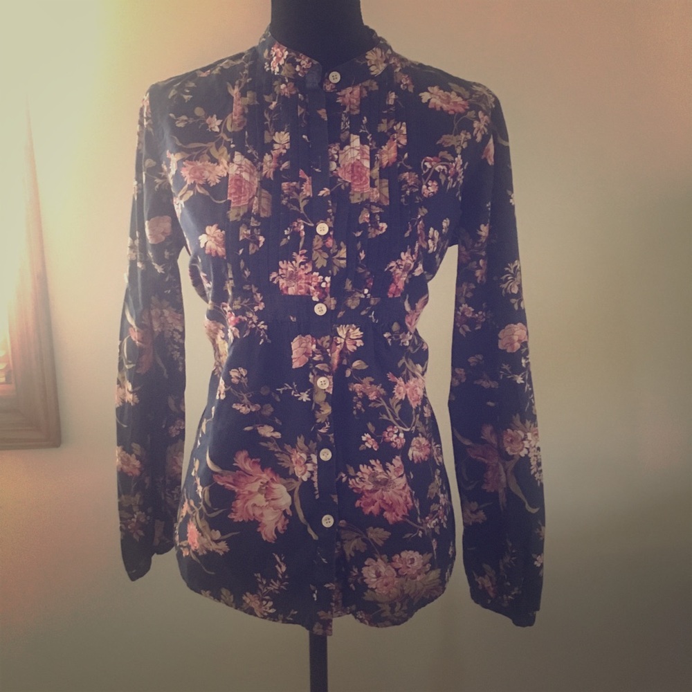 Floral Button Up Shirt