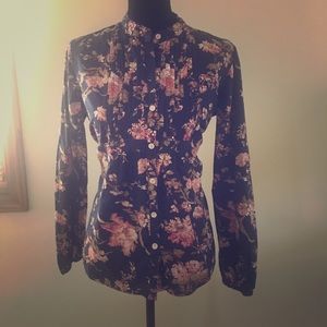 Floral Button Up Shirt