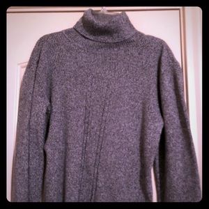 Lovely smoky grey turtle neck sweater