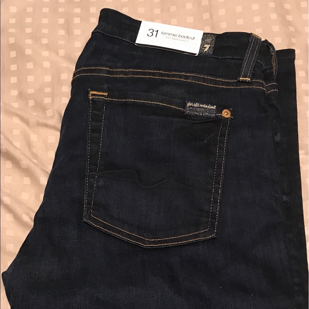 Seven For All Mankind Kimmie Boot Cut Jeans sz 31