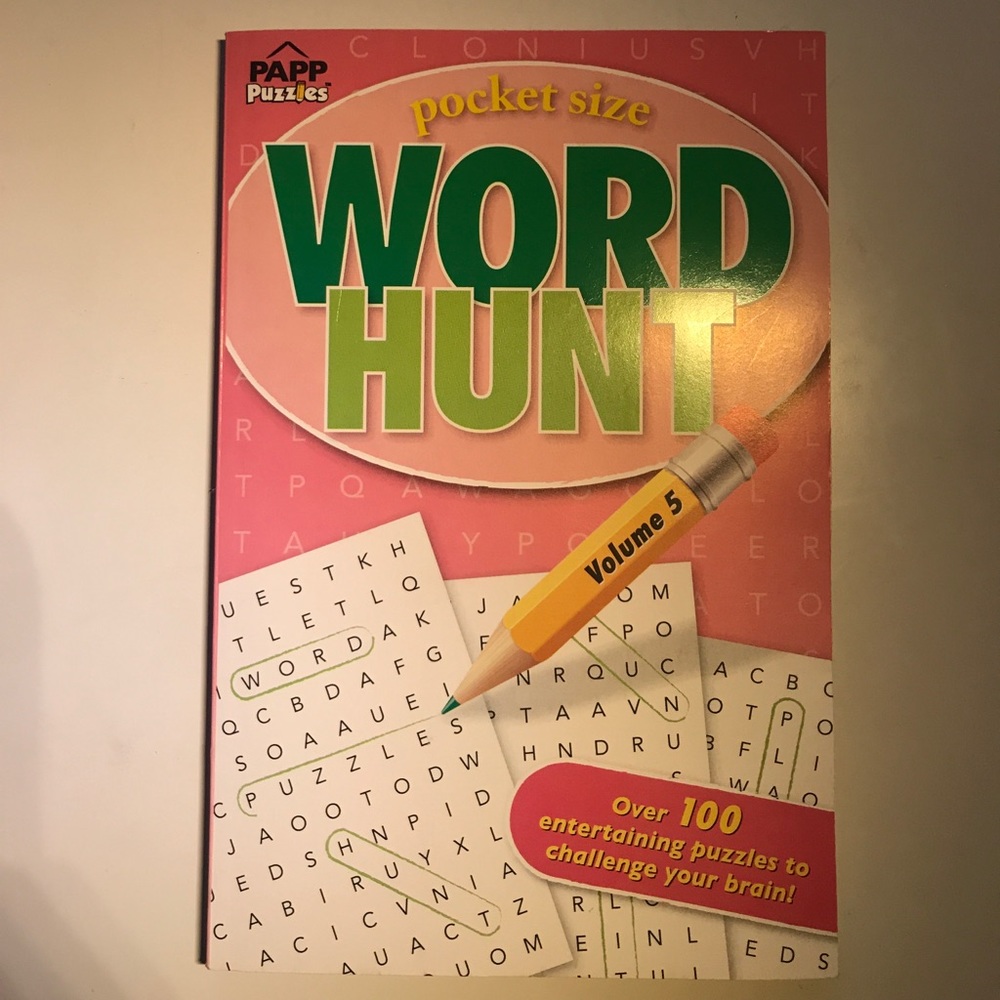 WORD HUNT BOOK!!