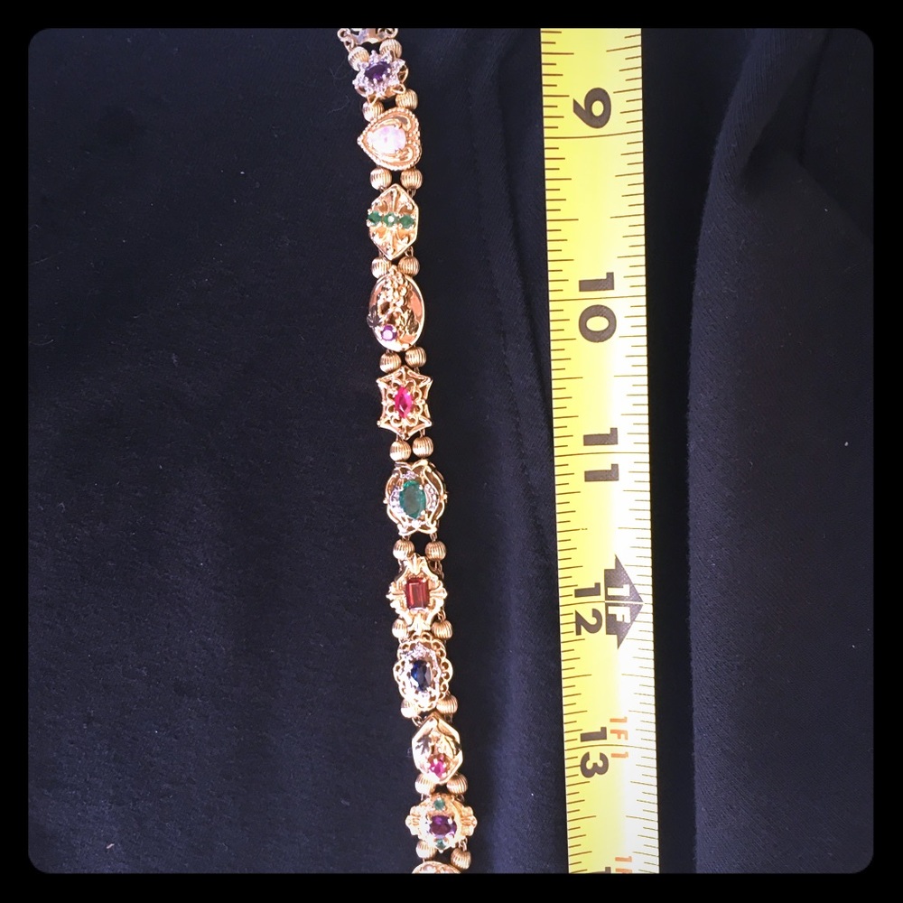 Vintage Slide Bracelet 14k