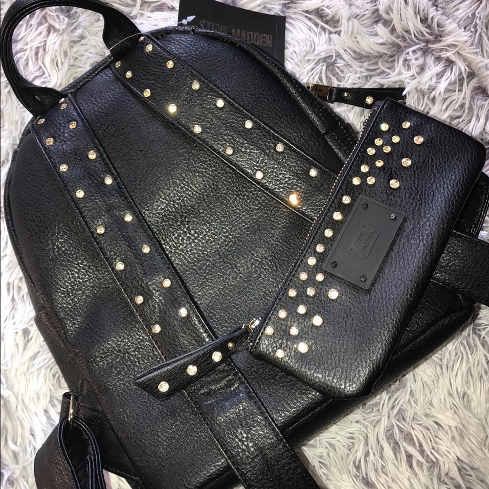 Steve Madden back pack & coin purse .