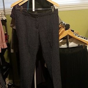 J Crew polka dot pants