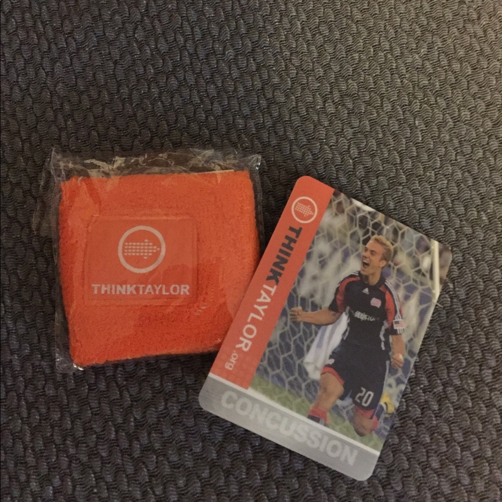 Taylor Twellman Adidas New England revolution wristband soccer football