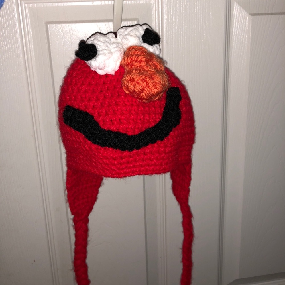 Handmade Elmo Winter Hat