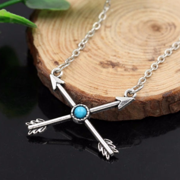 Jewelry - Silver Cupid's Arrow Charm Necklace