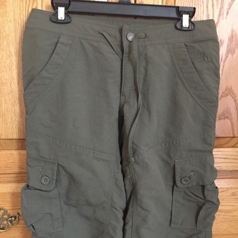 The North Face Hiking Capri, Army Green Size 10