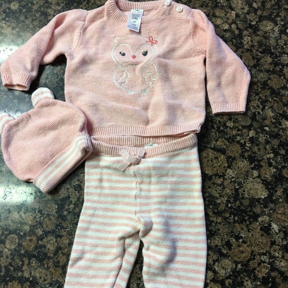 Carters 3 month knit sweater set - Picture 1 of 2