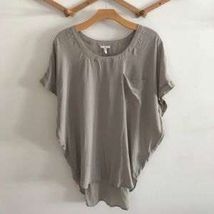 Silk Joie Tunic Blouse