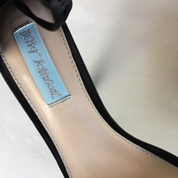 NEW BETSEY JOHNSON naked sparkle sandals heels 7 - Picture 8 of 8