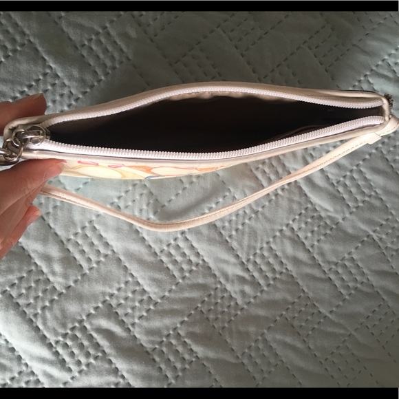 Rainbow C Coach Wristlet - Picture 4 of 7